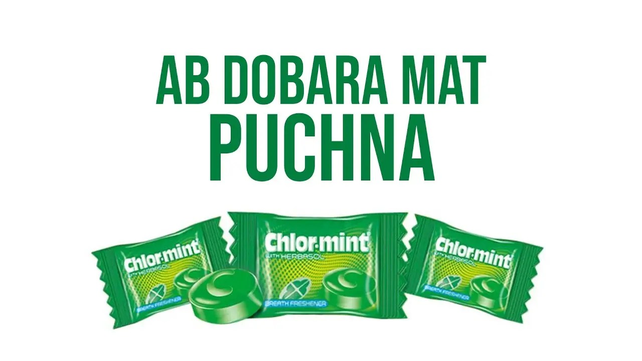 Iconic Ads Chlormint Dobara Mat Puchna Point of View