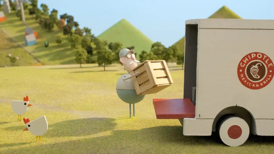 Iconic Ads Chipotle Back To The Start Point of View