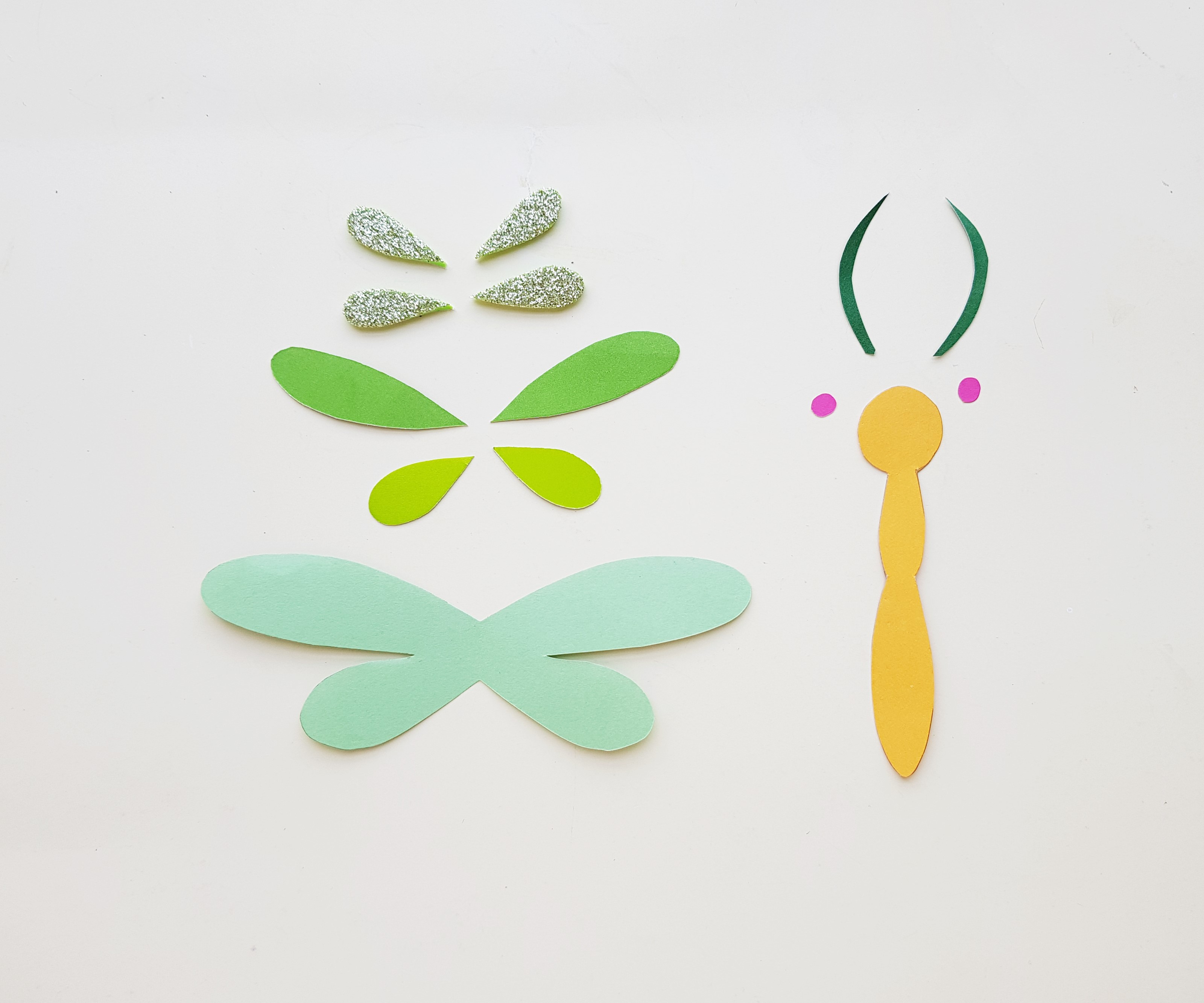 Dragonfly Paper Craft Only Passionate Curiosity