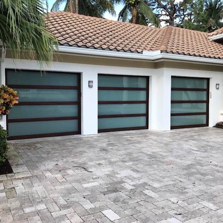 Glass Garage Doors Images Image Gallery Reliable Impact Windows & Doors