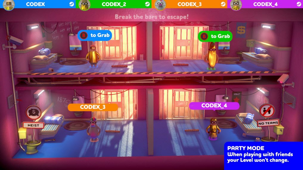 Rubber Bandits OnlySplitScreen