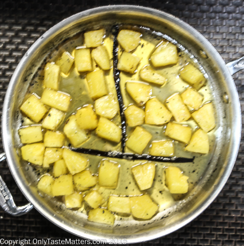 Pineapple Compote Only Taste Matters