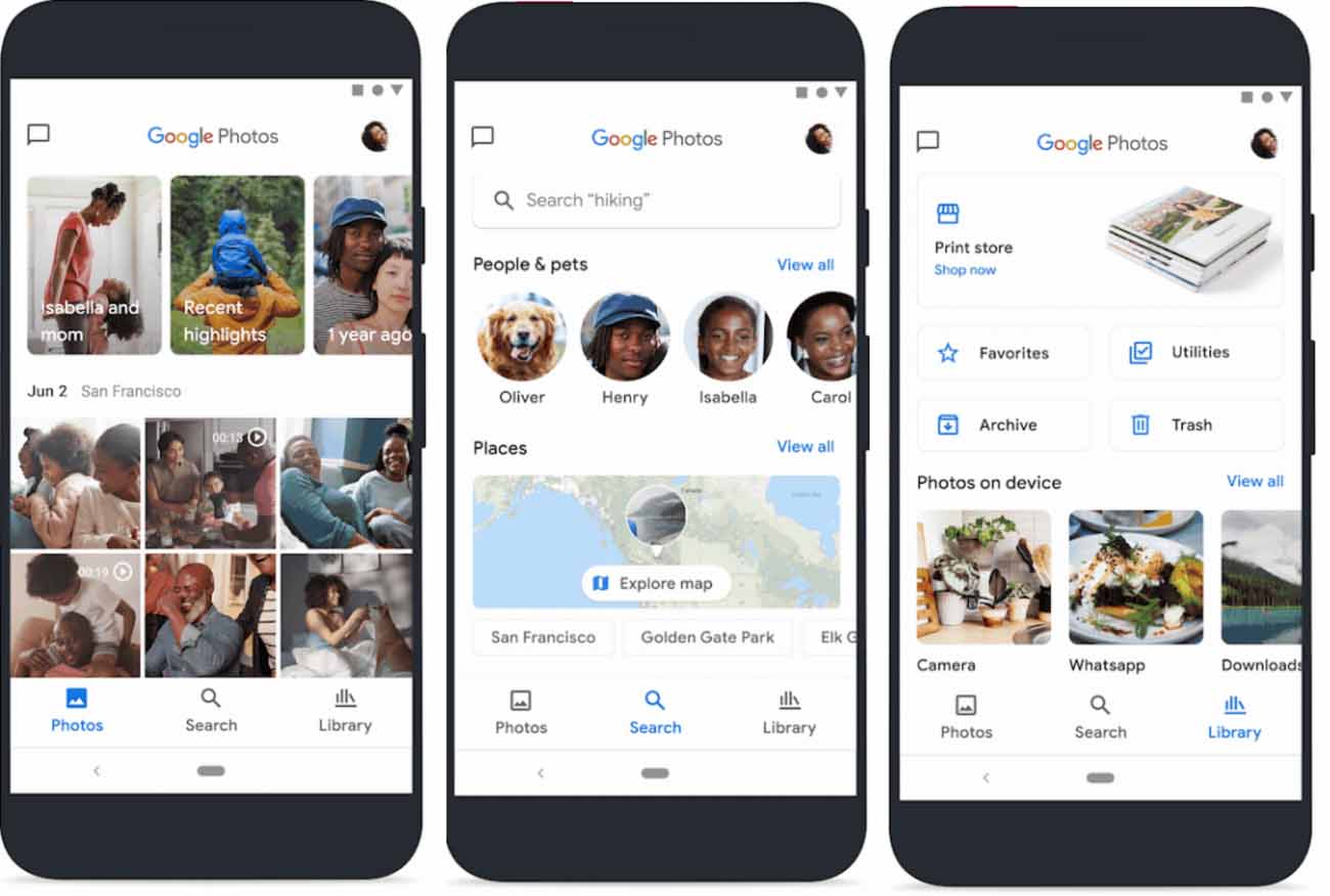 Google Photos redesigned with a new icon, simplified UI, and more