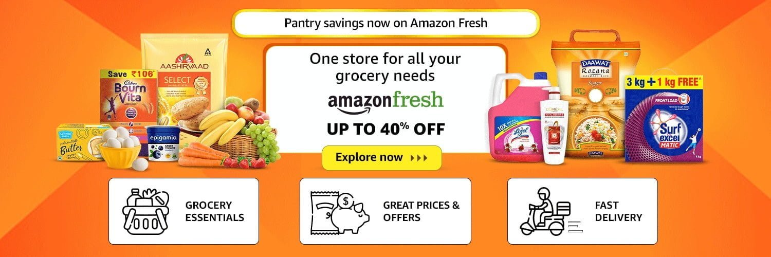 Amazon India migrates all Pantry products to Fresh