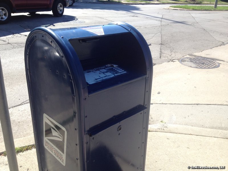 Have you noticed a lack of blue mailboxes? OnMilwaukee