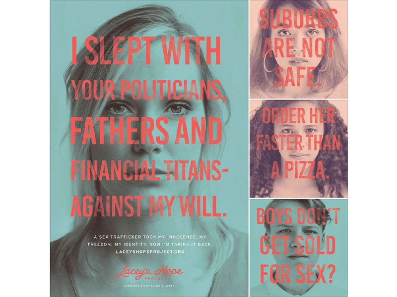 "Design activism" raises awareness through advertising of serious issues