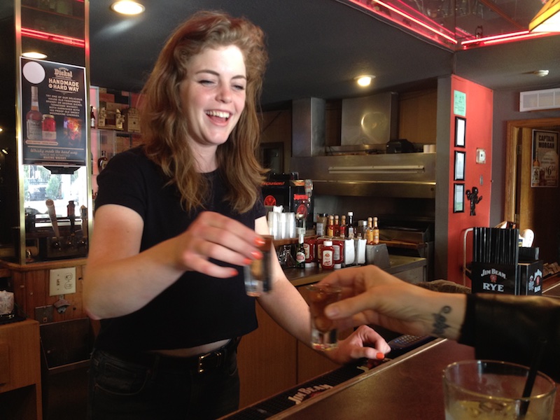 Featured bartender Kelsey Miller from Van Buren's Whiskey Bar
