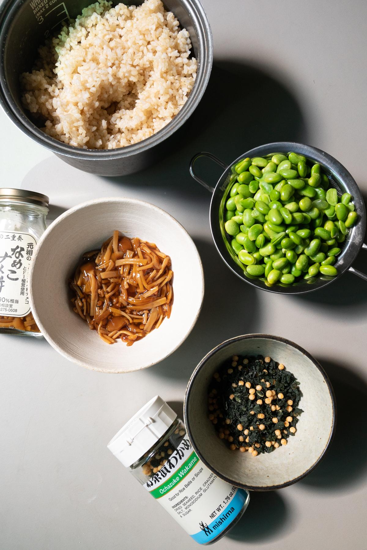 Rice Cooker Recipe Edamame Rice Onolicious Hawaiʻi