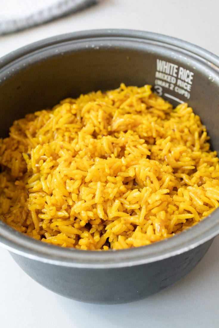 Turmeric Rice In Rice Cooker Onolicious Hawaiʻi