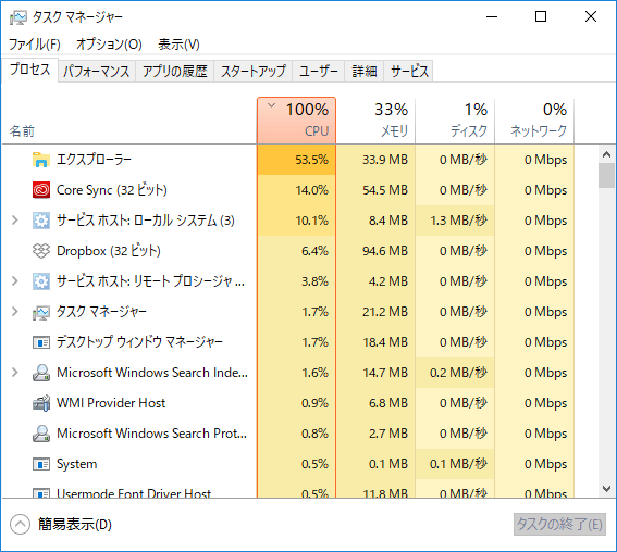 [CPU100]Adobe Creative CloudのCore Syncのバグ？ 己で解決！泣かぬなら己で鳴こうホトトギス