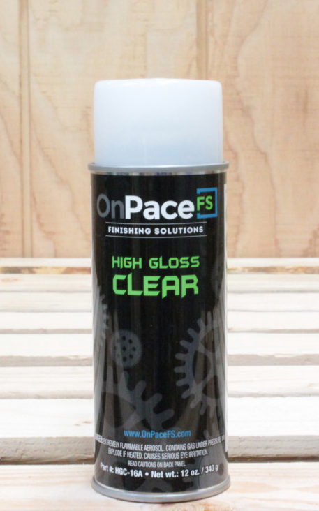 Clear High Gloss Aerosol - OnPace FS