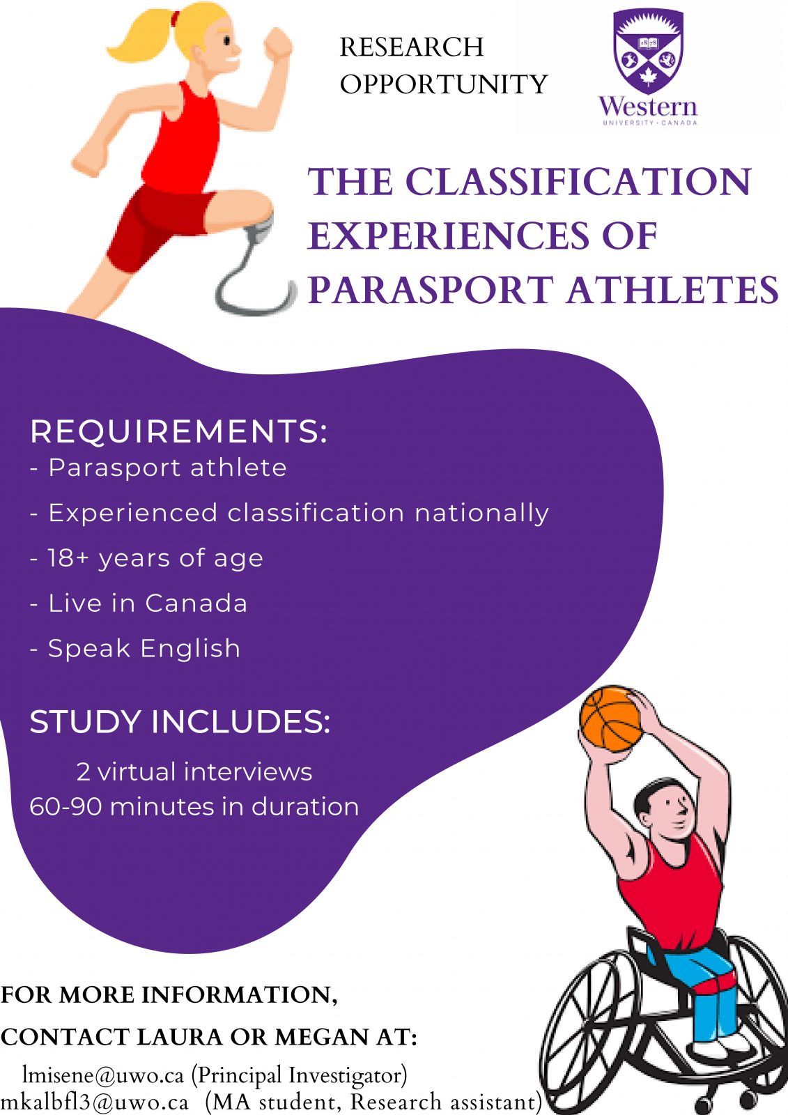 Research Study Classification Experiences of Parasport Athletes