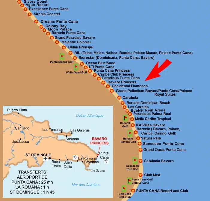 Les Points À Considérer Pour Votre Voyage À Bavaro Hôtel 5 étoiles Club Heliades Grand Bavaro Princess, Punta Cana, Rép
