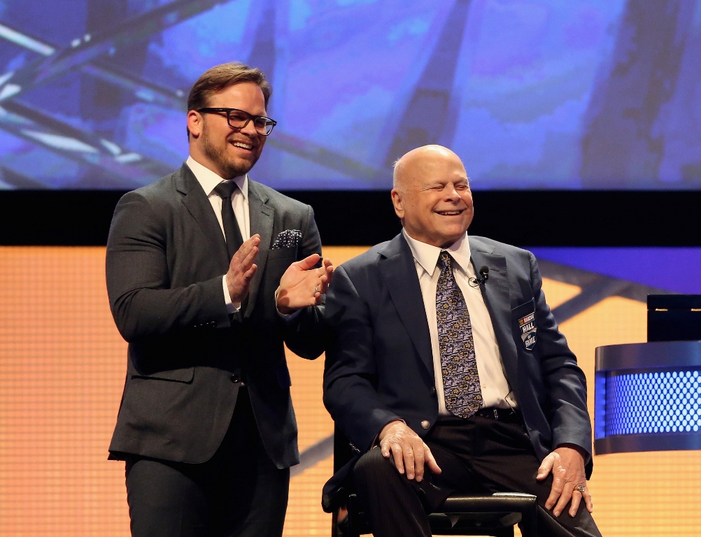 NSCS Bruton Smith Steals the Show at Hall of Fame Induction Ceremony