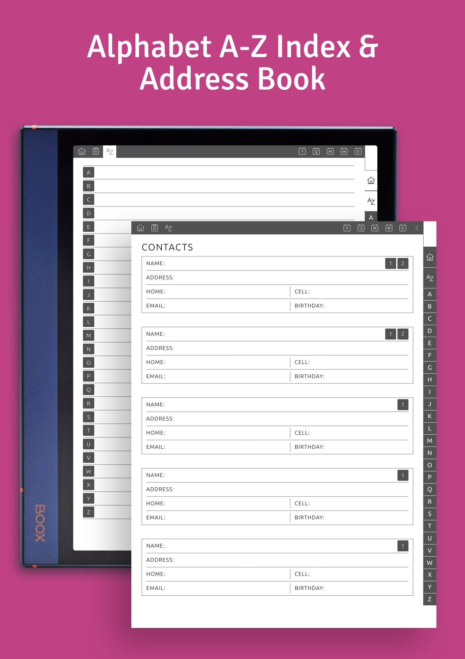 Download Digital Client Record Book for iPad & Android