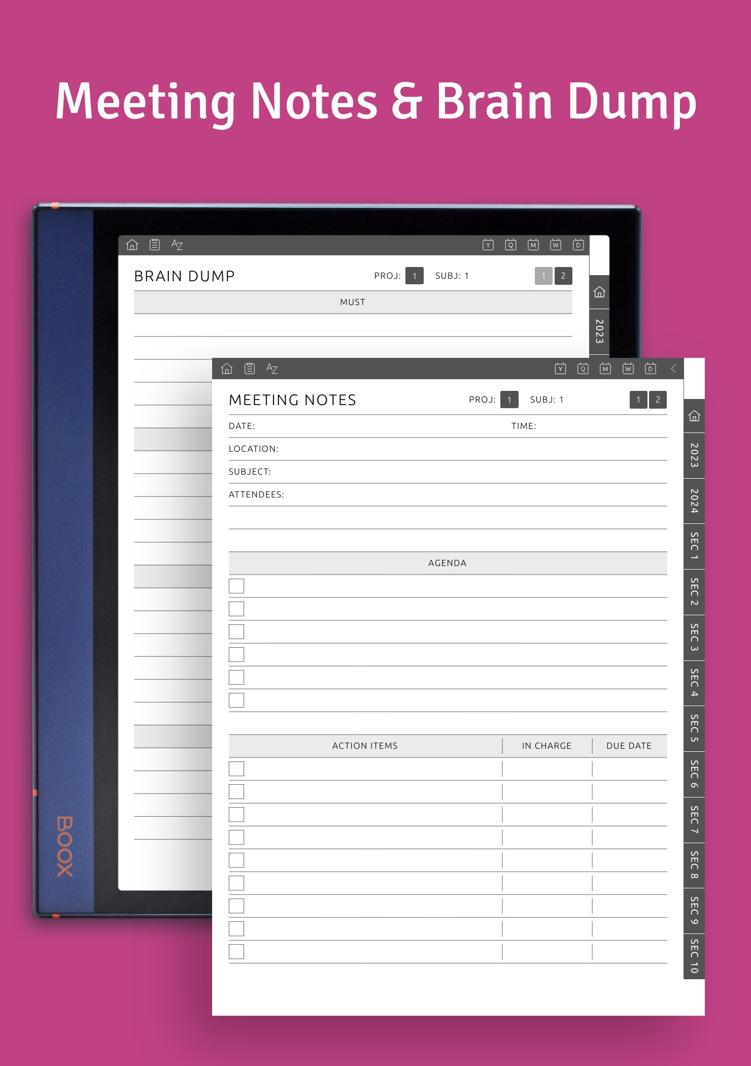 Download Digital Client Record Book for iPad & Android