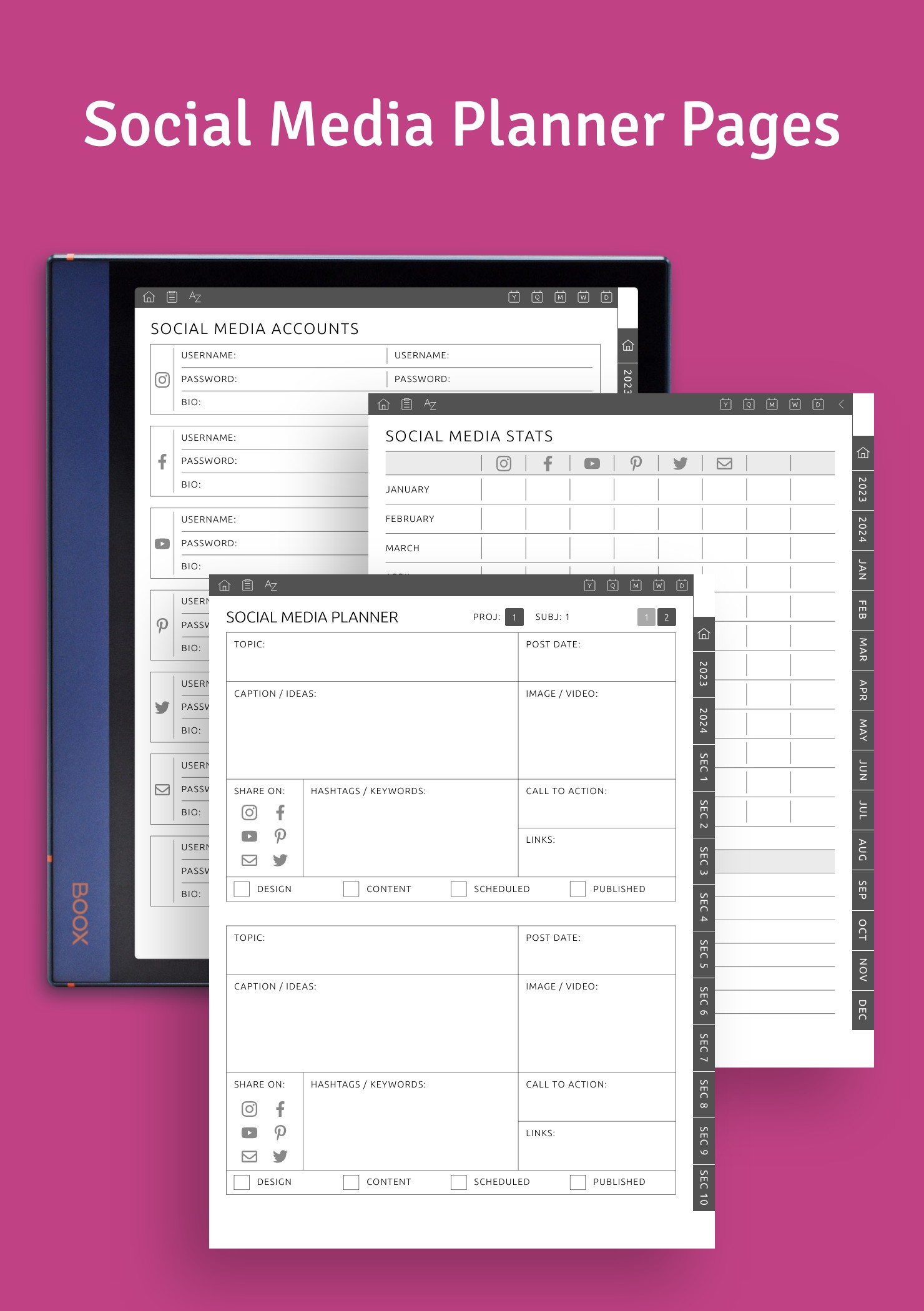Download Digital Client Record Book for iPad & Android