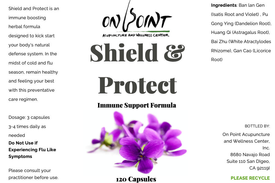 Shield & Protect Immune Support Formula On Point Acupuncture and