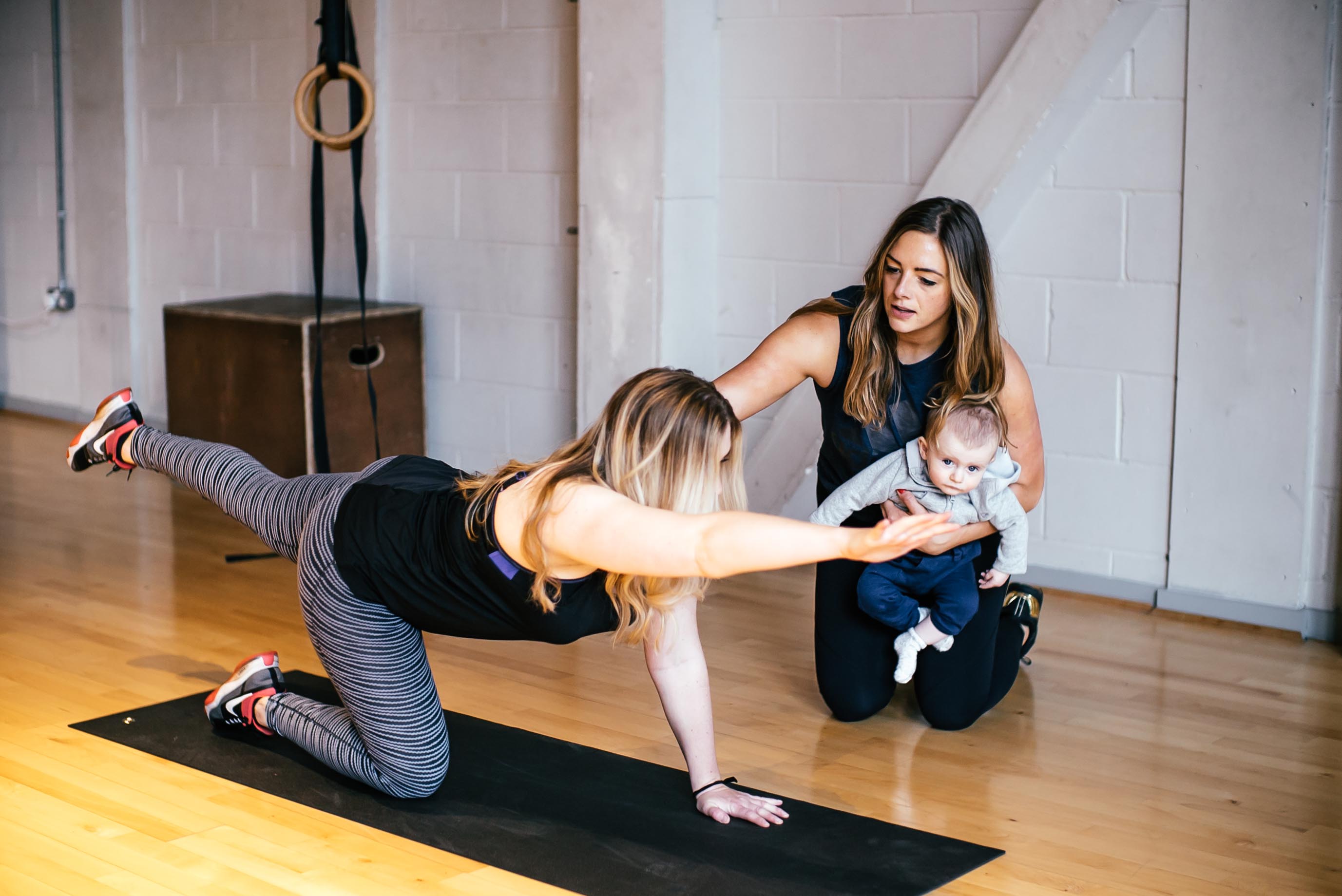 How to get back into exercise after you've had a baby On Point