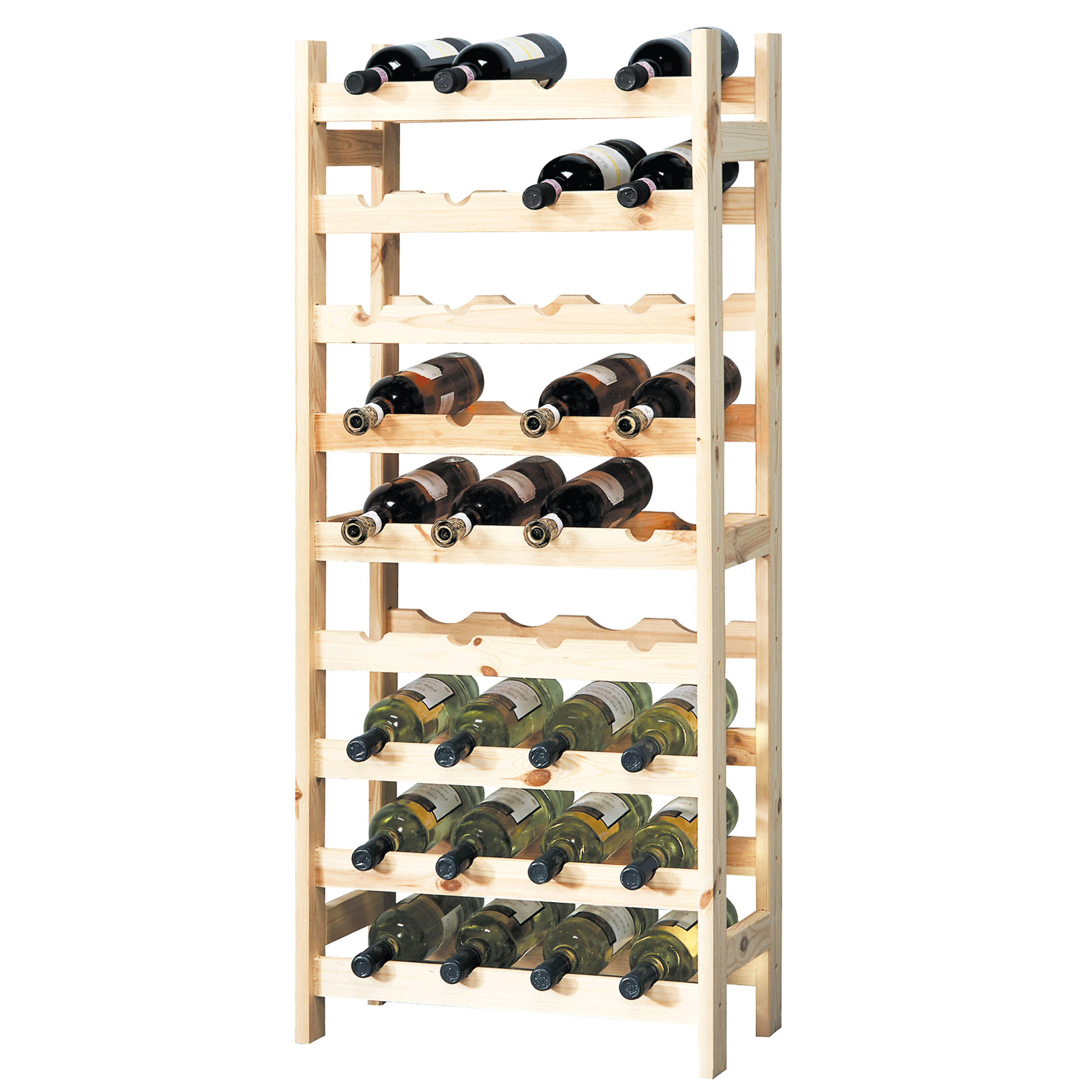 Casier pour 36 bouteilles rangement vin ON RANGE TOUT