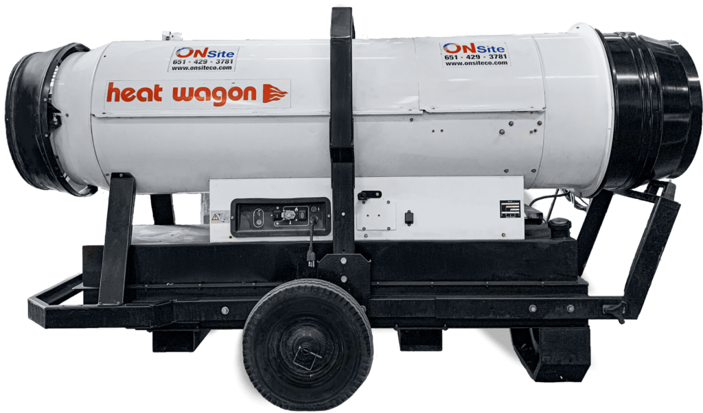 HVF410 Indirect Fired Heater Diesel Fuel Heater Rental