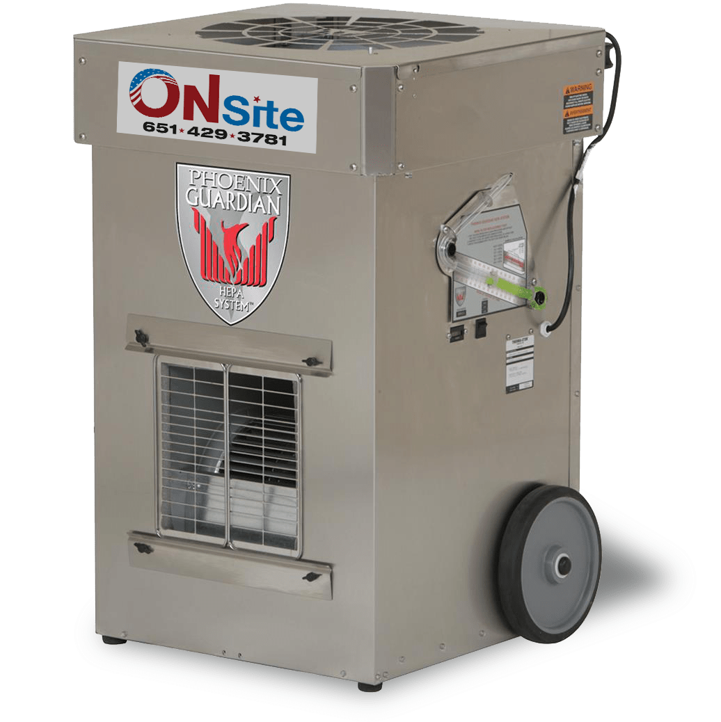 Air Filtration Rentals for Construction & Restoration On Site Companies
