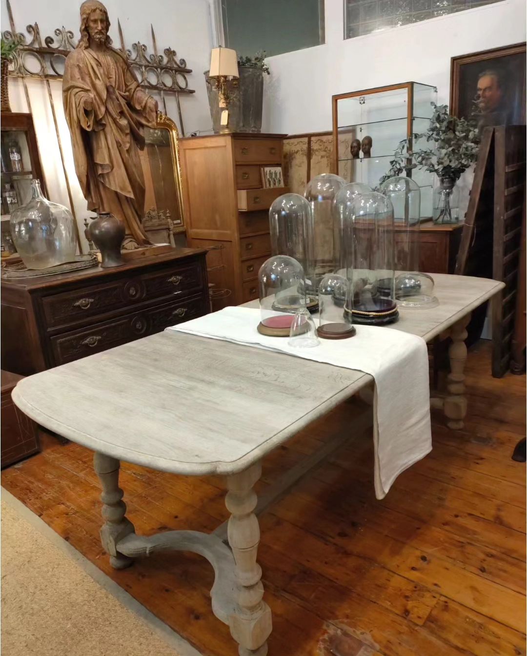 Bleached Oak Dining Table OnSite Gallery