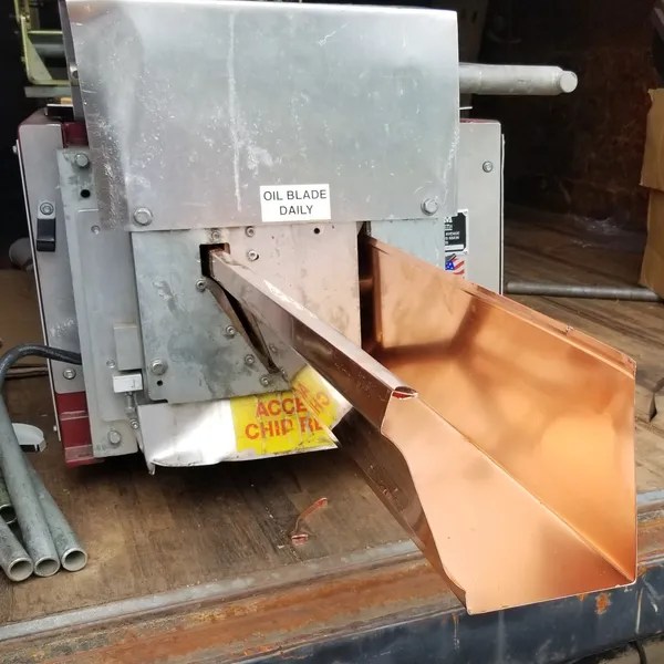 New 7 Inch half Round Gutters Florida