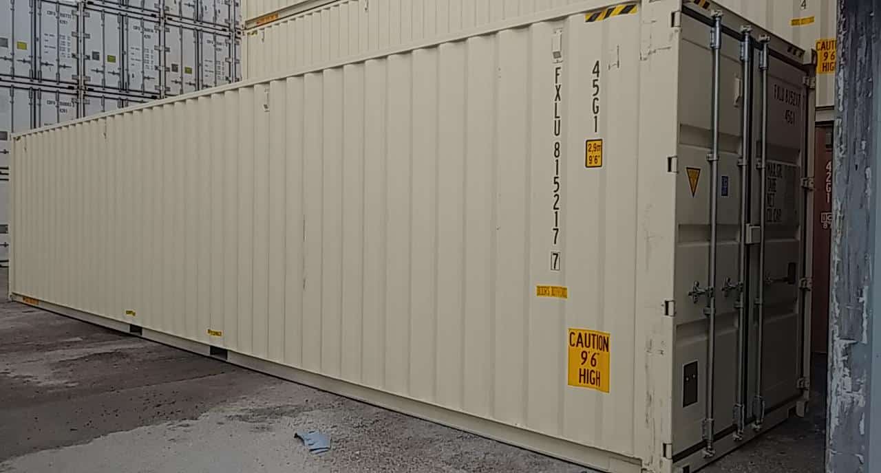 New 40 ft Shipping Container Standard 8 ft 6 in High New IICL Conex