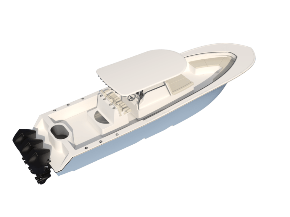 37 Foot Tournament Edition Center Console Boat Onslow Bay Boatworks