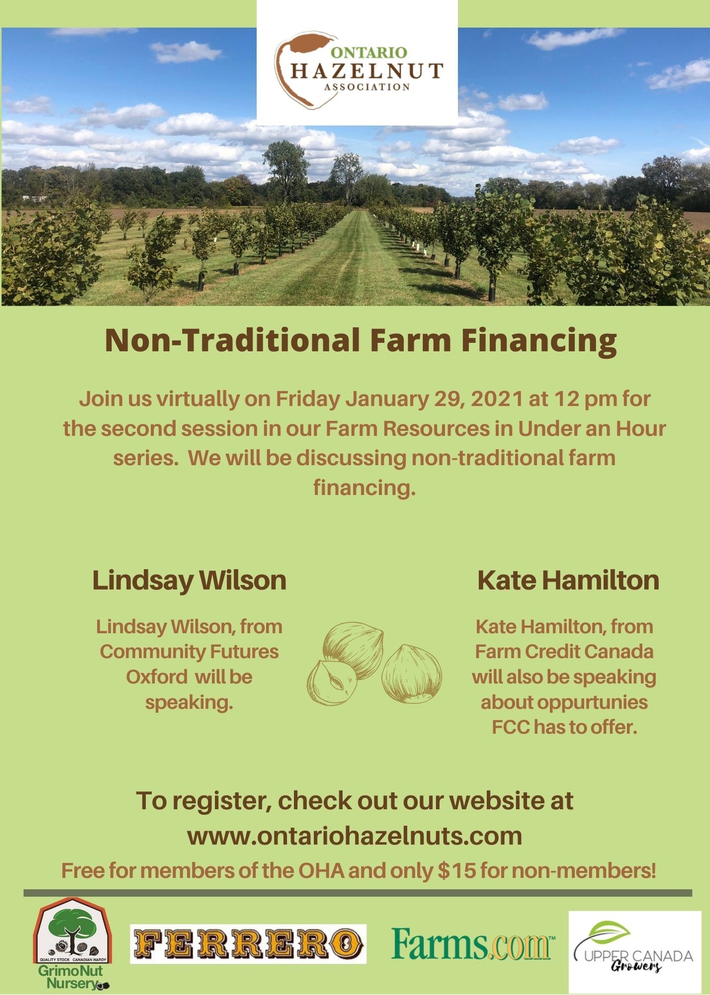 NonTraditional Farm Financing Webinar onspecialtycrops