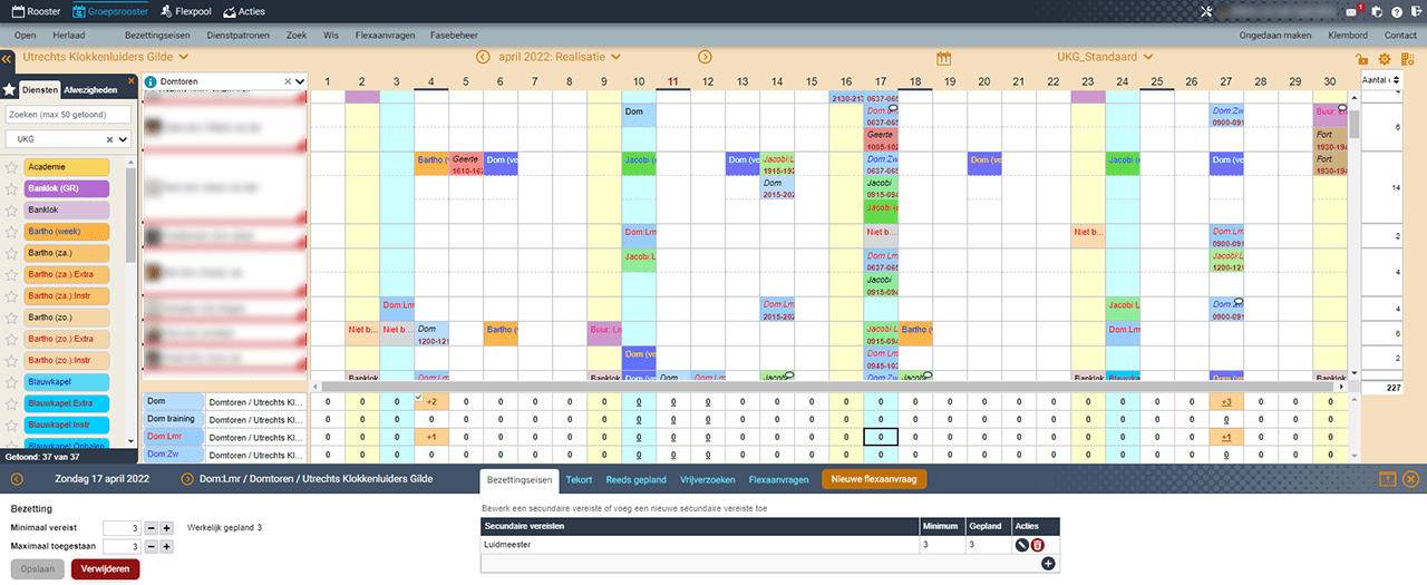Professionele Roosterplanning Software Voor Vrijwilligersorganisaties