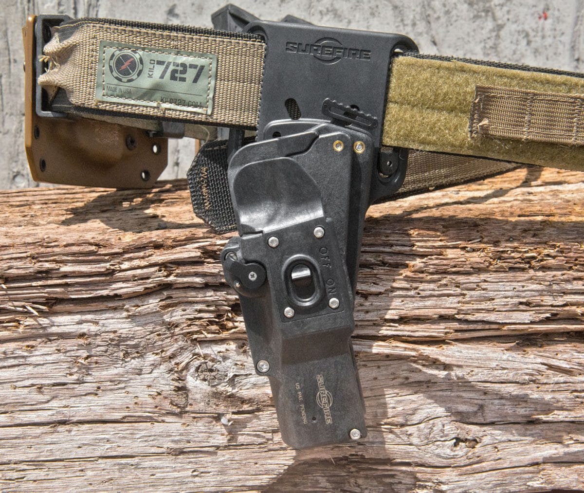 SureFire MasterFire Rapid Deploy Holster On Target Magazine