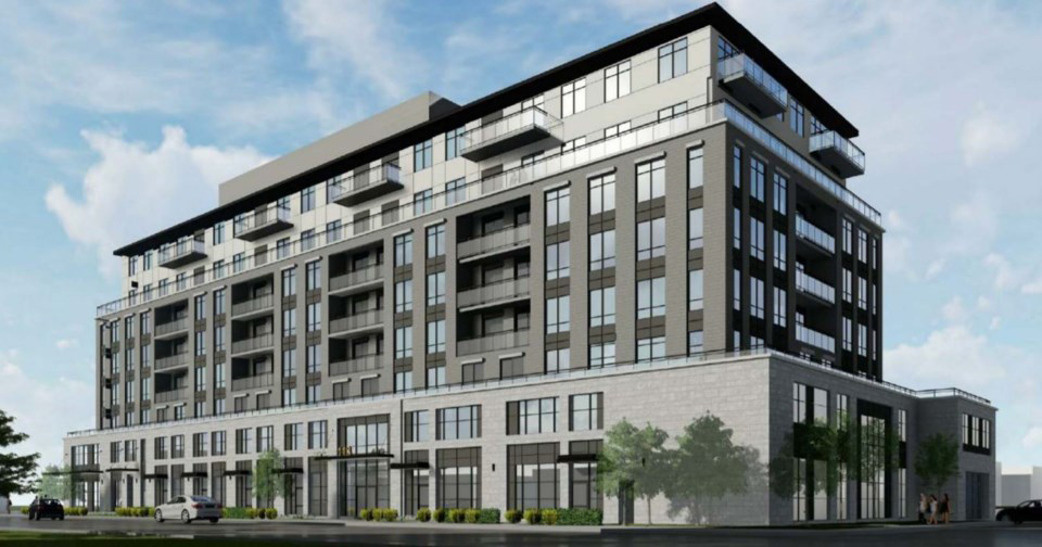 8storey apartment building in Barrie is one step closer to