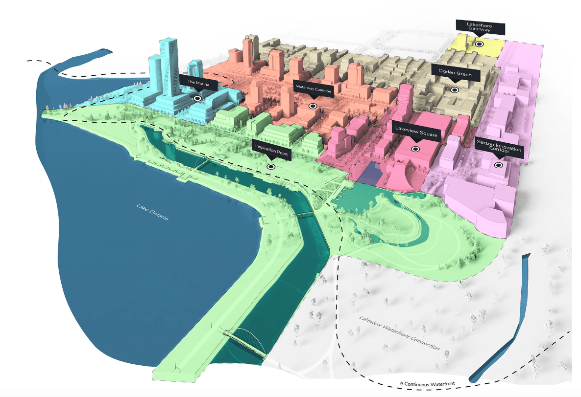 Massive 177 acre Lakeview development planned for Mississauga Ontario