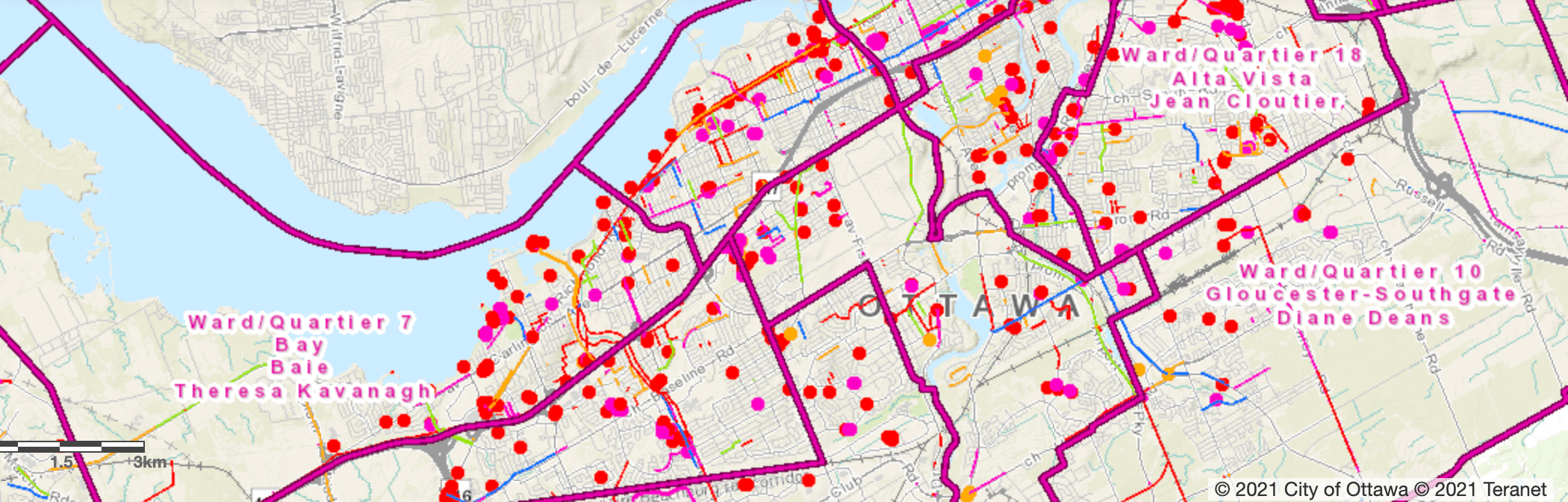 City of Ottawa outlines 1.9 billion of construction/infrastructure