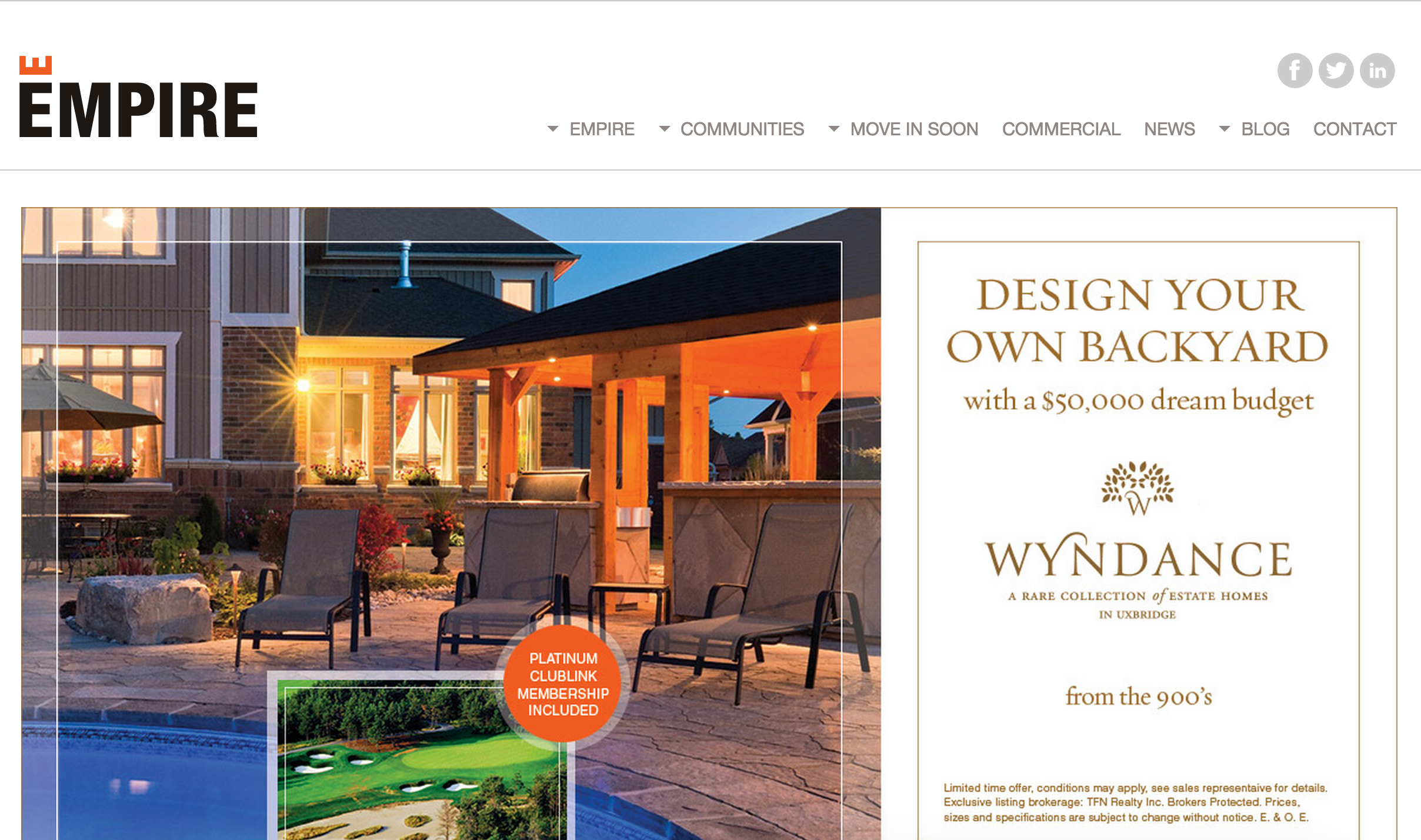 OHBA Awards of Distinction Empire Communities recognized as Home