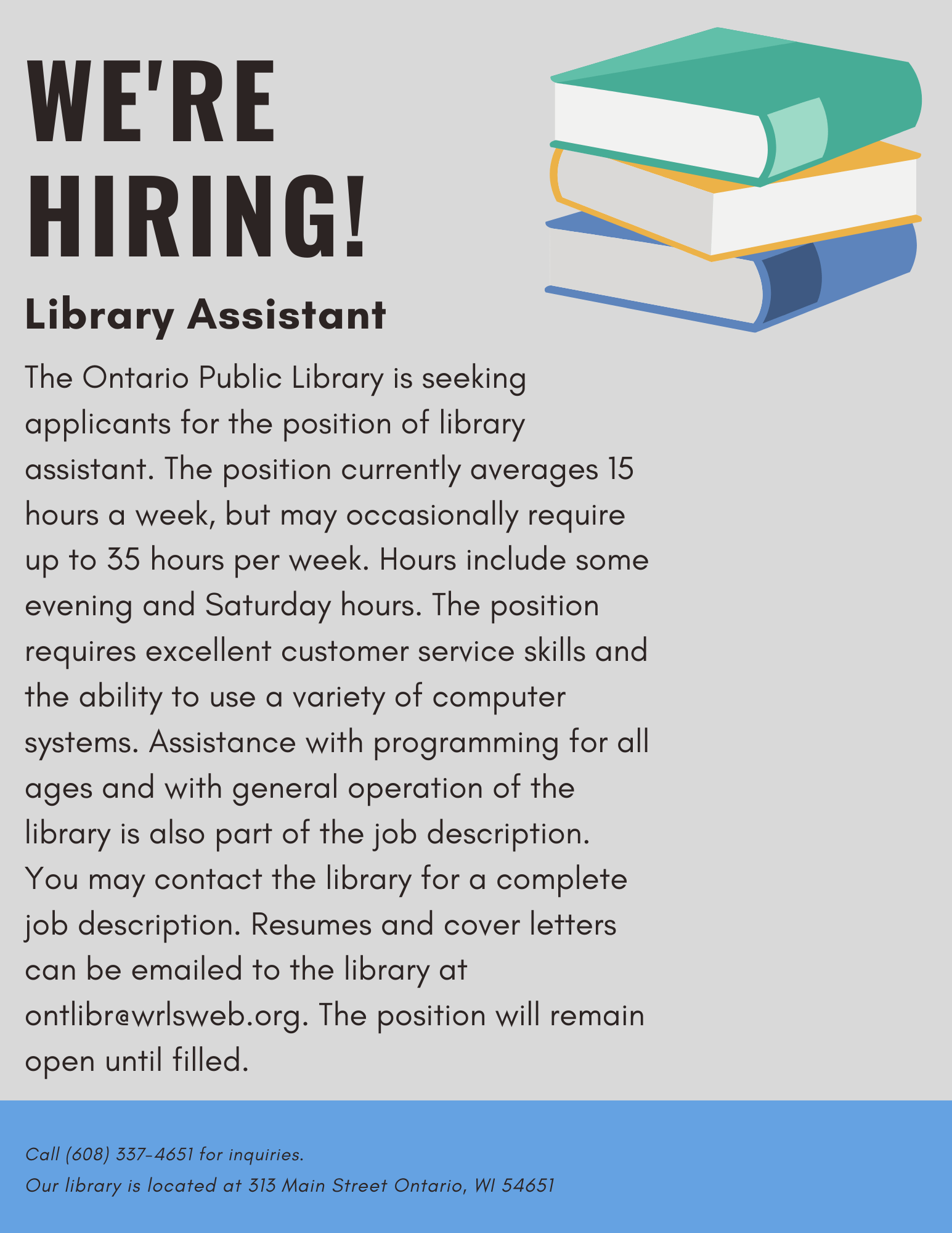 About Ontario Public Library