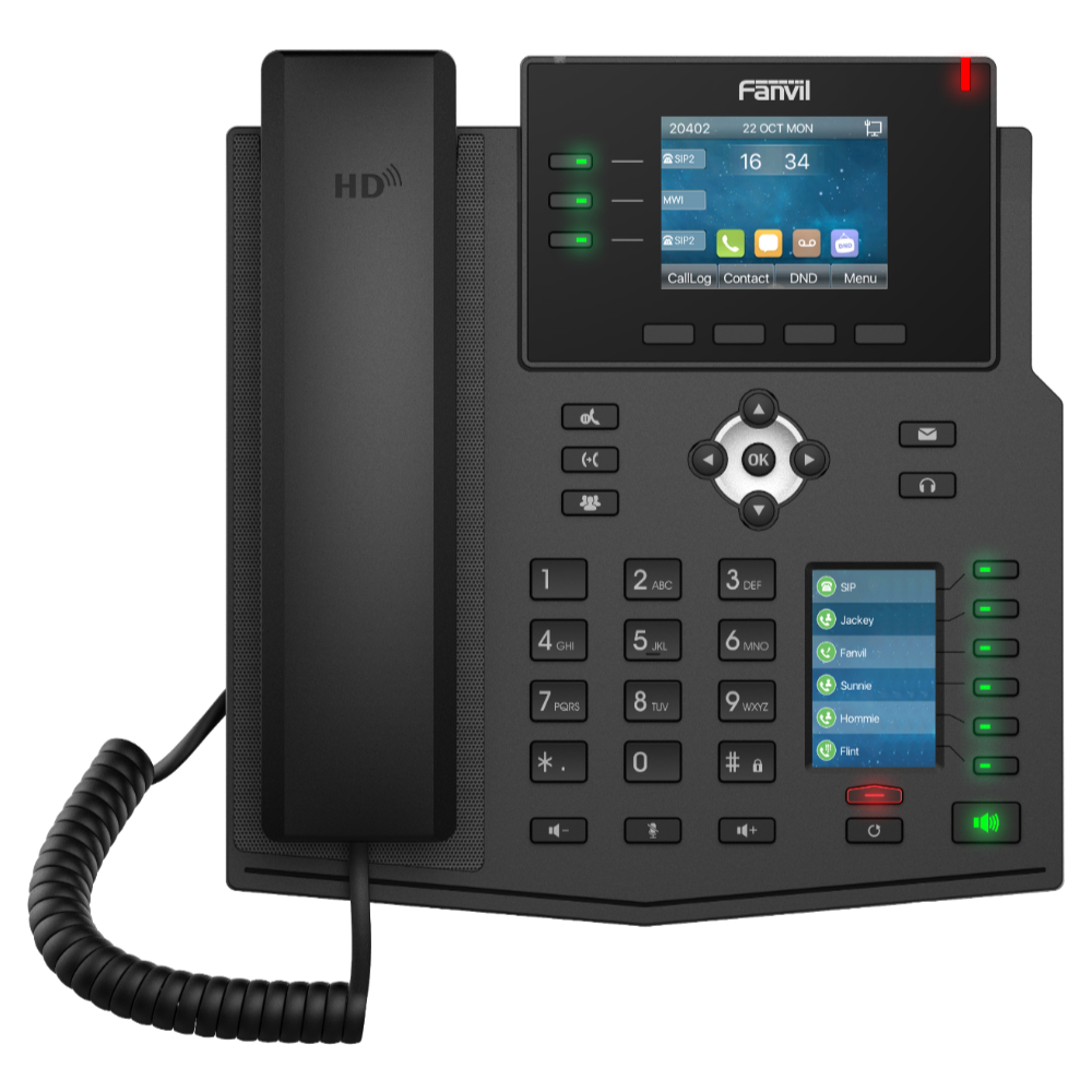 Fanvil X4U Business Telephone, feature packed VoIP telephone