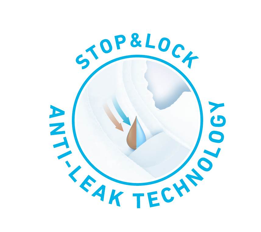 Ontex launches Stop&Lock AntiLeak technology