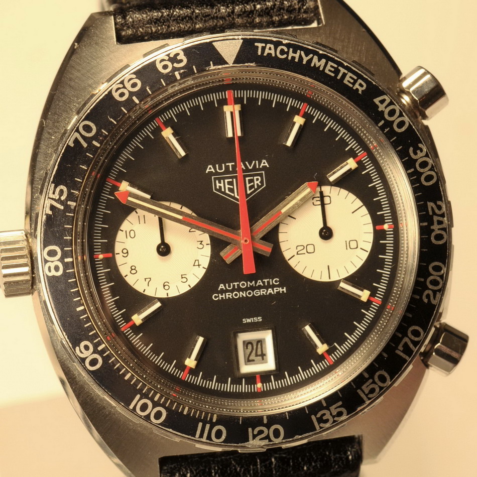 Heuer’s Innovation — The Rotating Tachymeter Bezel for Race Timing « On