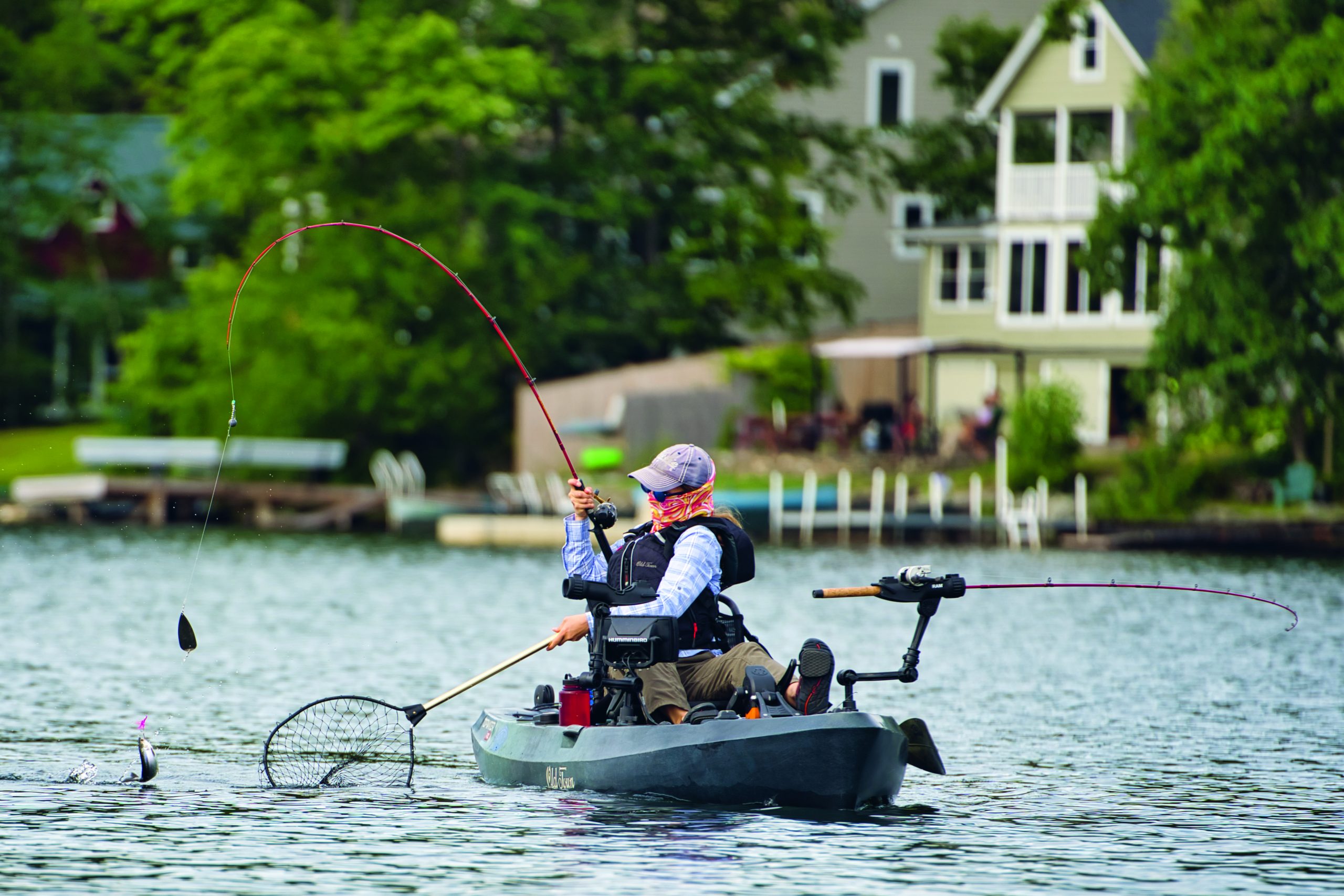 East Coast Kokanee Salmon On The Water