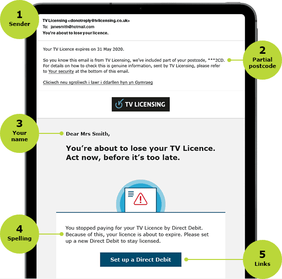 Islanders report increase in TV Licensing scam emails Here's what to