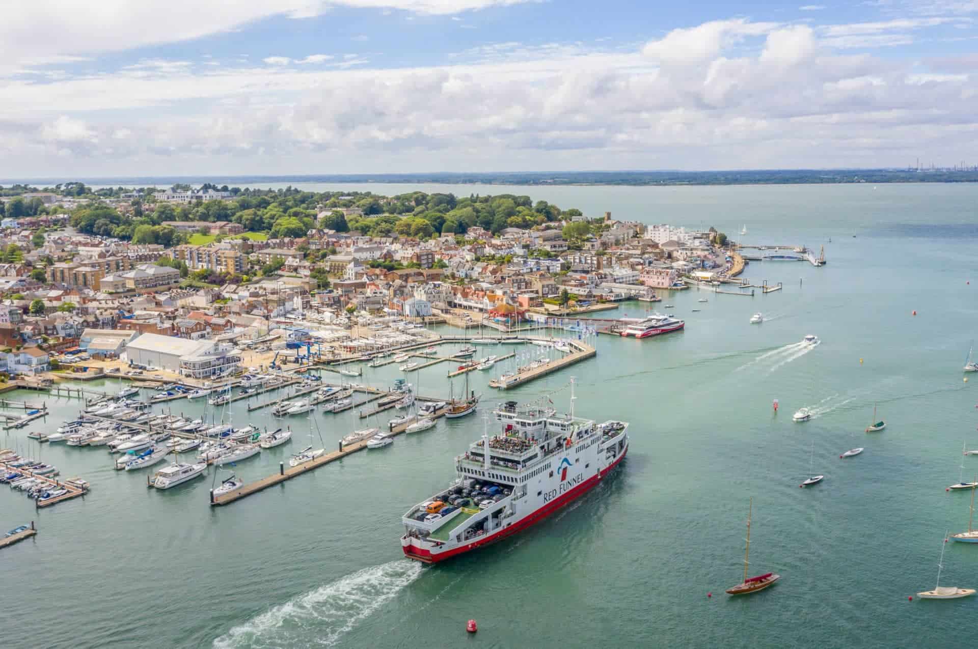 Red Funnel vehicle ferry timetable changes from next week