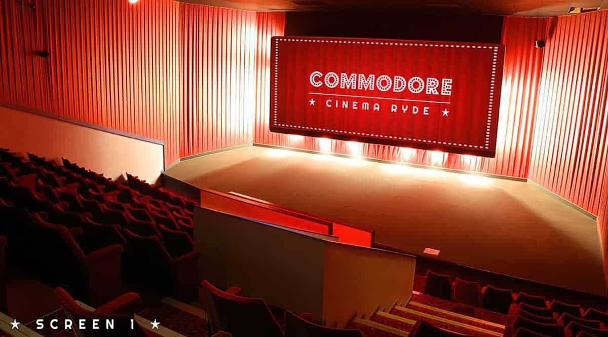 Commodore Cinema in Ryde awarded funding as part of Culture Recovery Fund