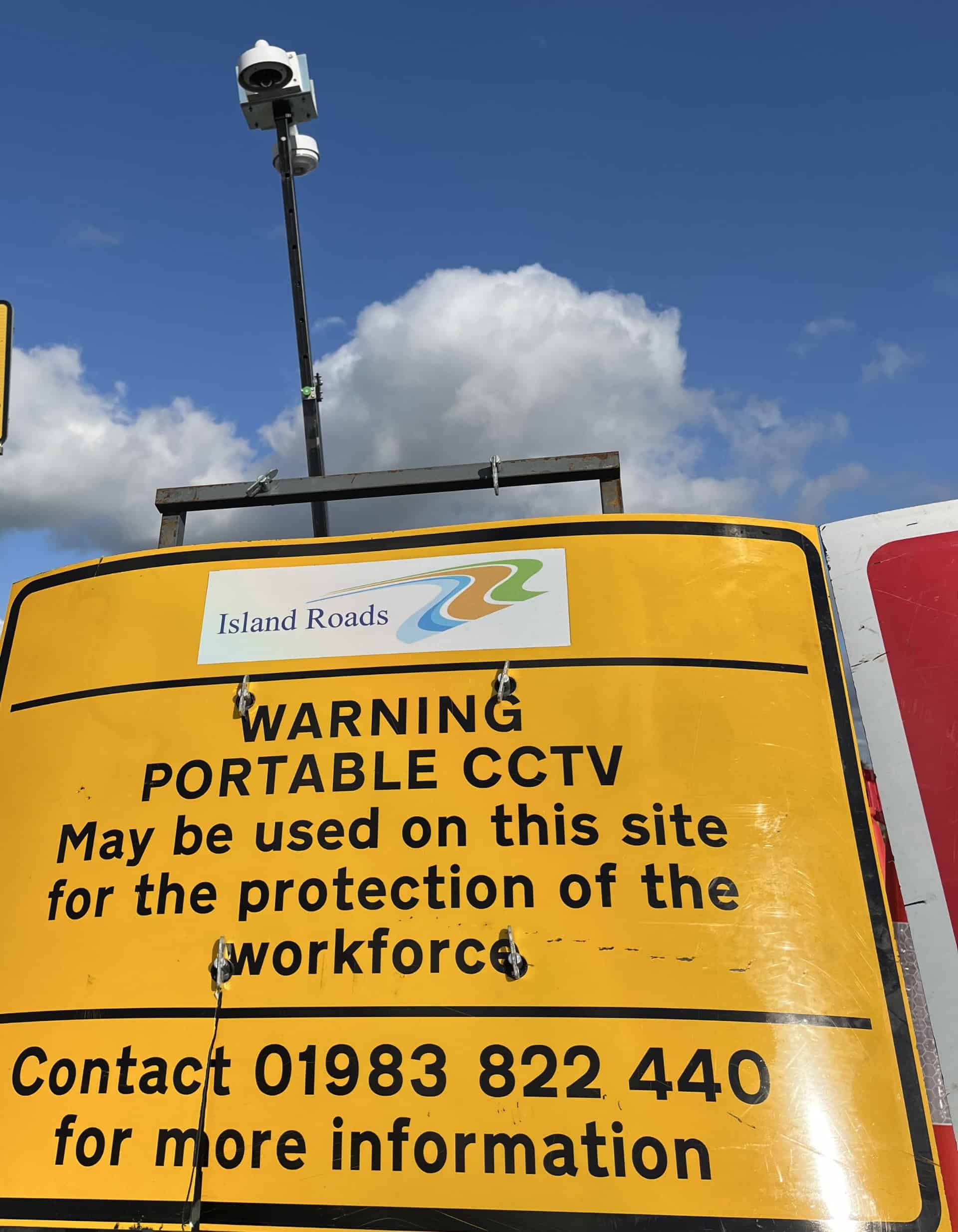 Island Roads introduces CCTV to enforce road closures and protect staff