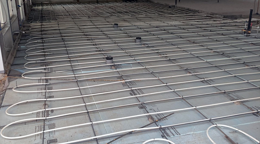 The Warmth of Radiant Flooring with On Time Builders