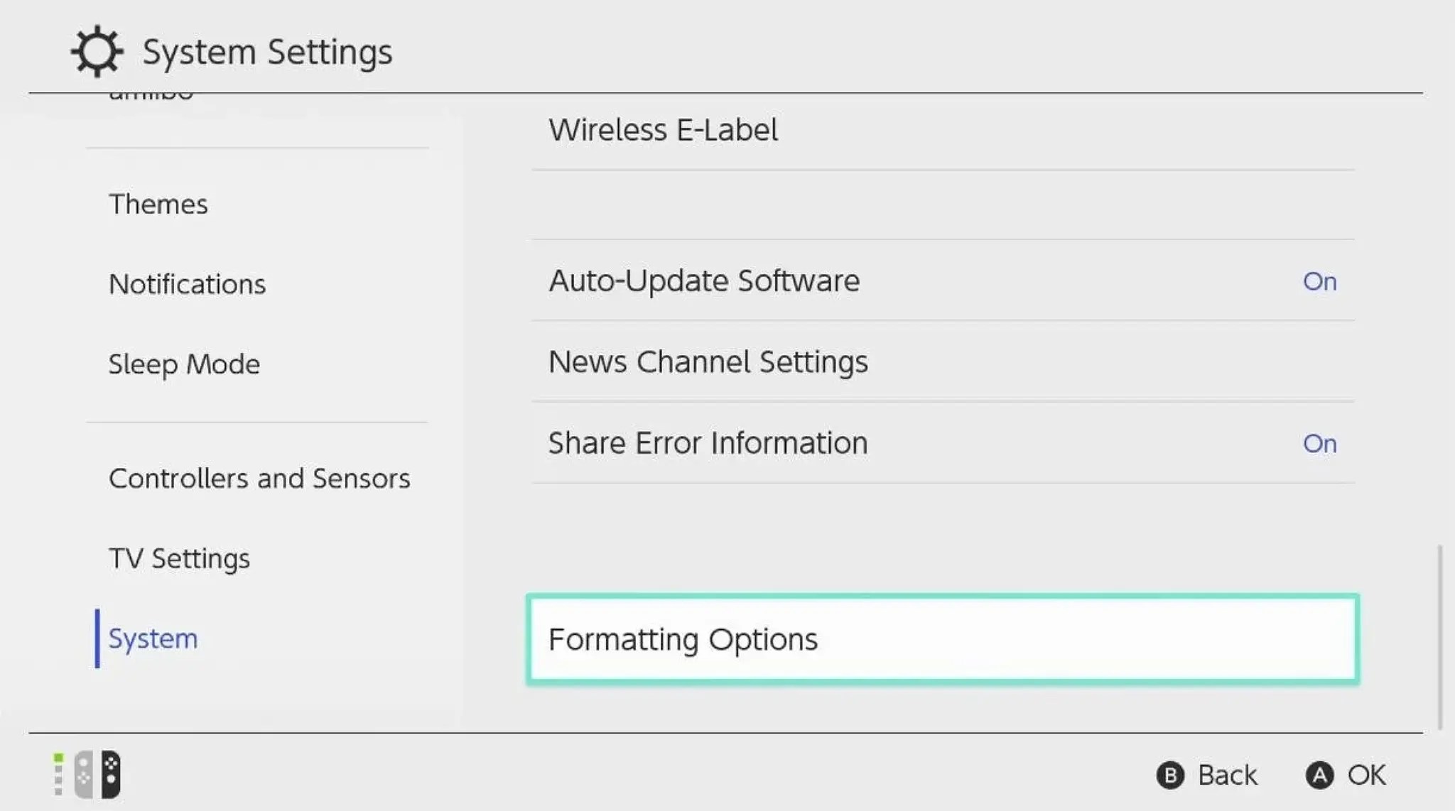Hướng dẫn Factory Reset máy Nintendo Switch ONTOP.vn