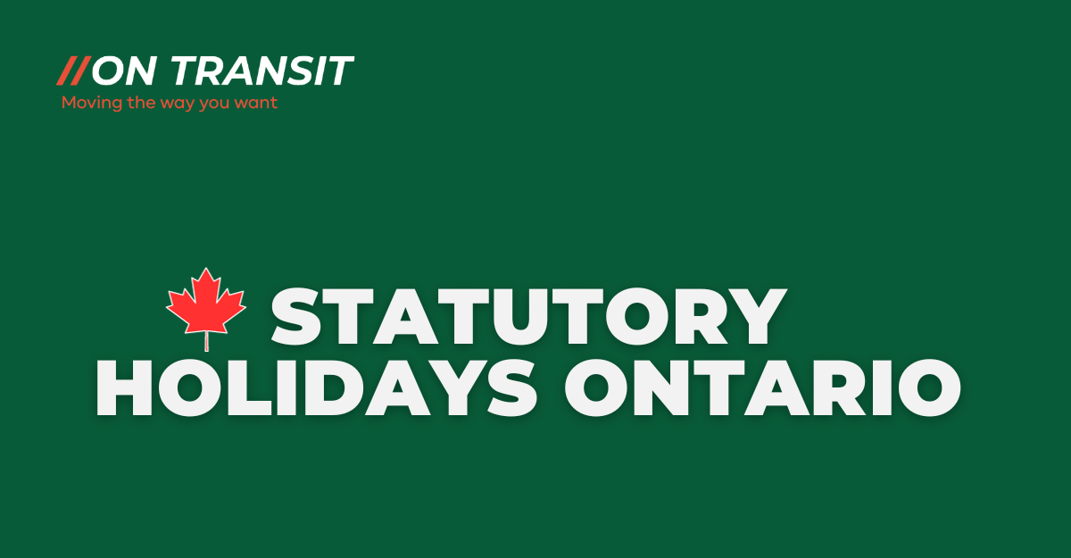 Statutory Holidays Ontario 2023 Celebrations and Legal Rights