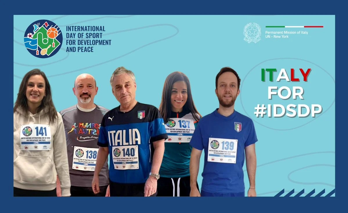 Italian Mission joins International Day of Sport for Development and